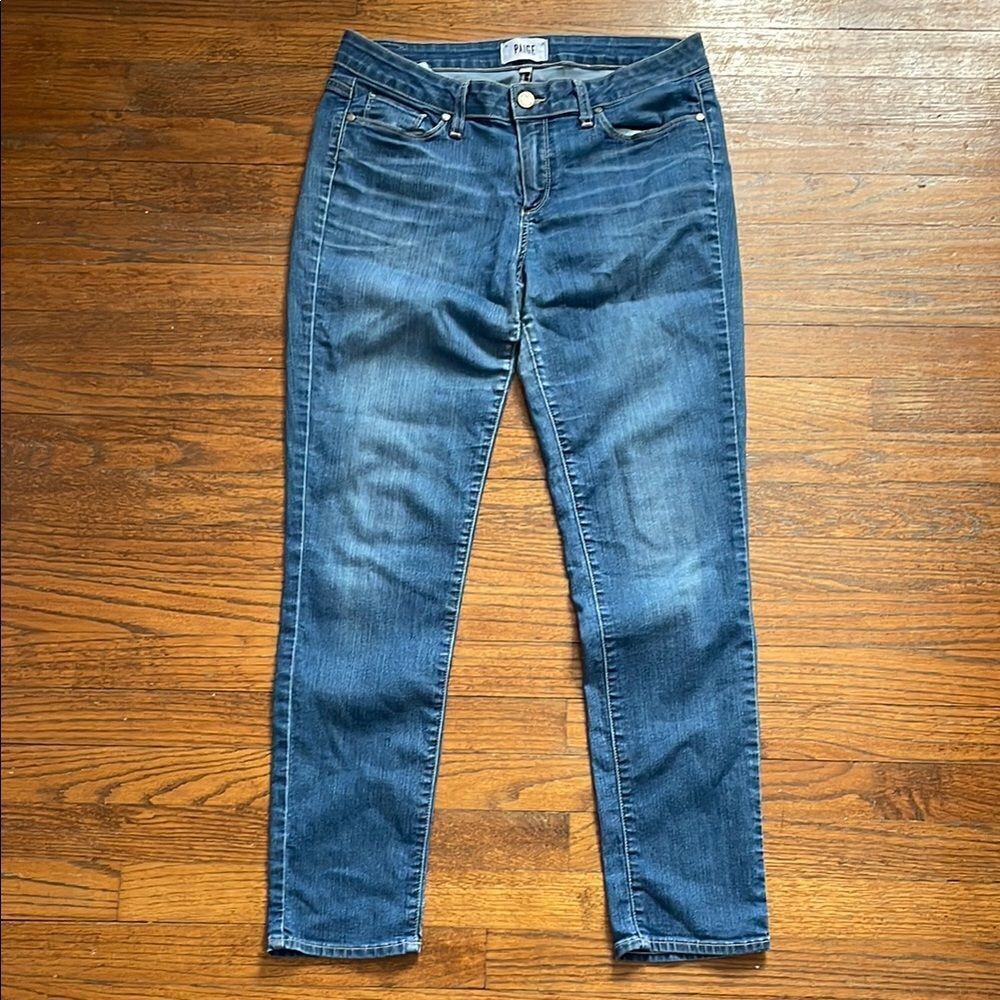 Paige Skyline Ankle Peg Jeans